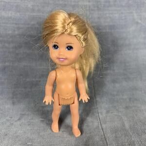 Simba Kelly Like Doll Blonde Hair Blue Eyed Girl Toy Figure 4.5" VGC
